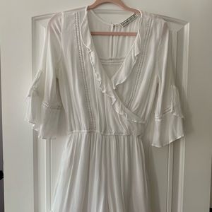 Abercrombie Whimsical White Romper